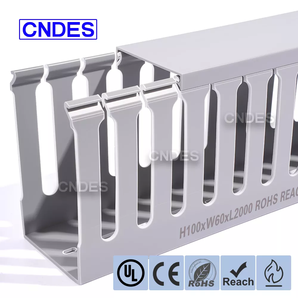 100×60 電気パネル用 PVC ダクト