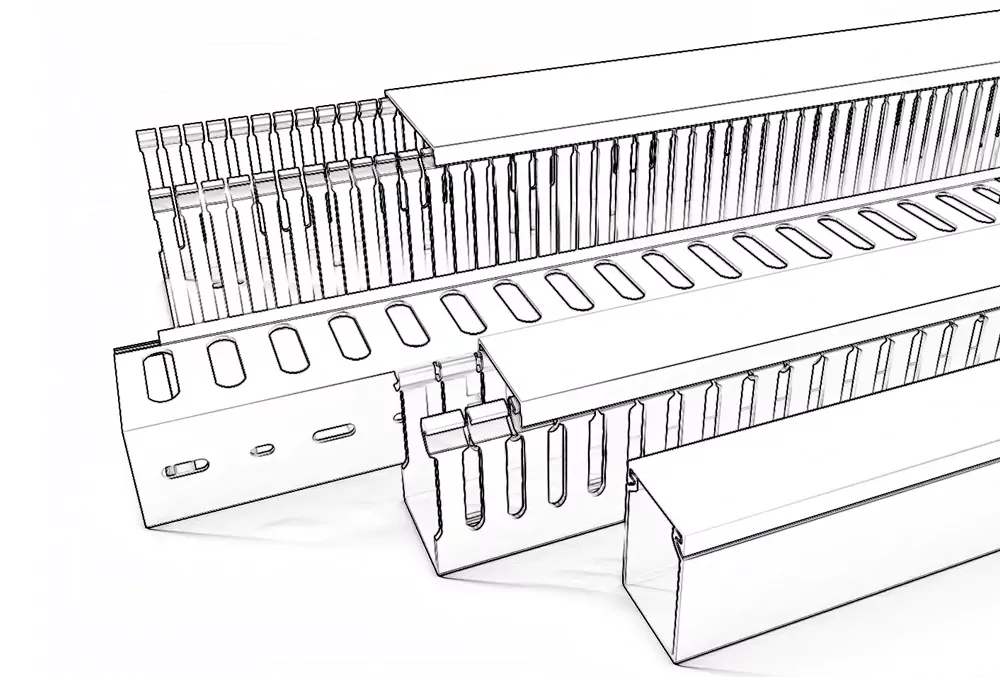 カスタムPVC配線ダクト